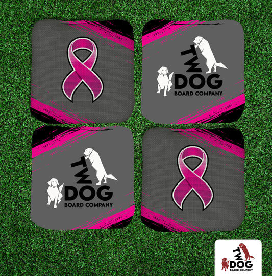 Cancer Awareness Bags Gray Set