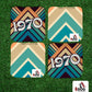 Retro Chevron Bags Set