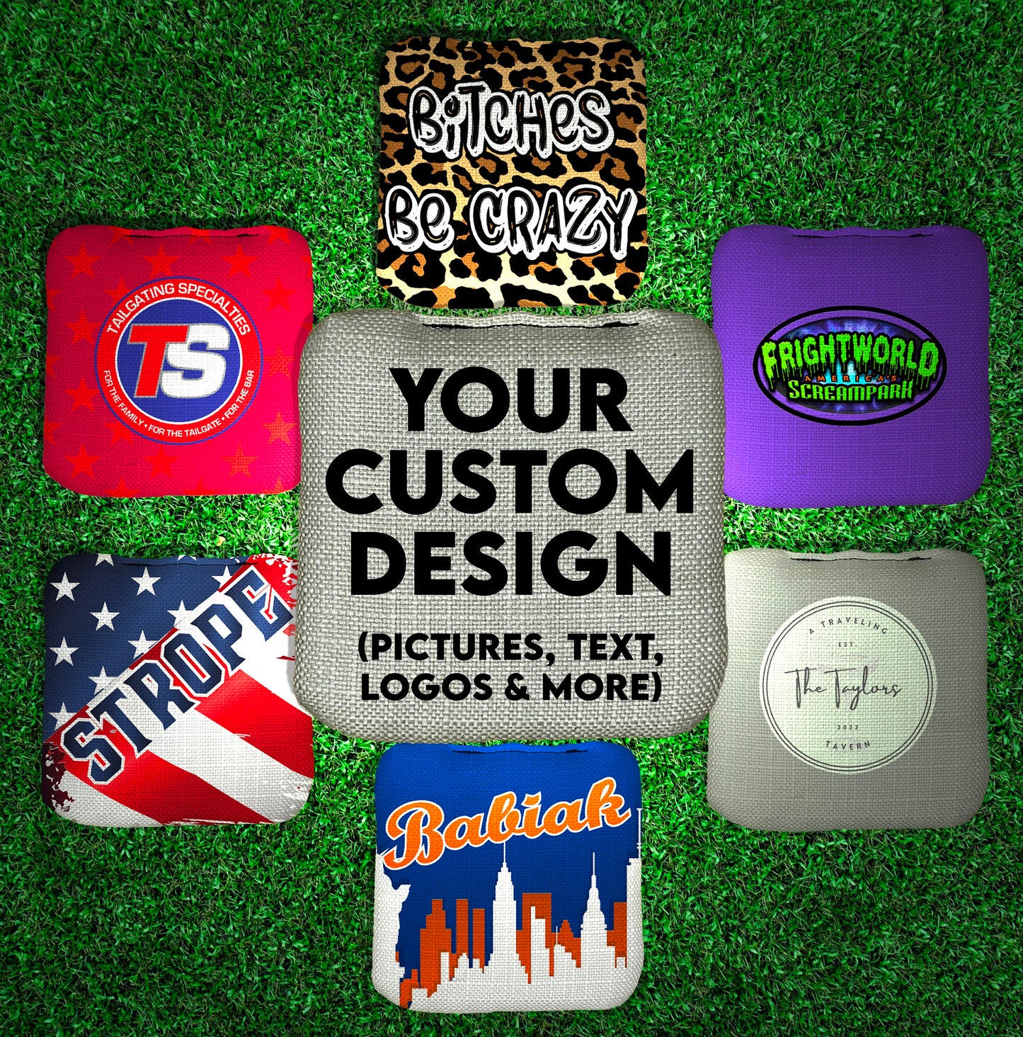 Custom Cornhole Bags