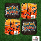 Orange Graffiti Bags Set