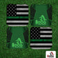 Thin Green Line Bags Set