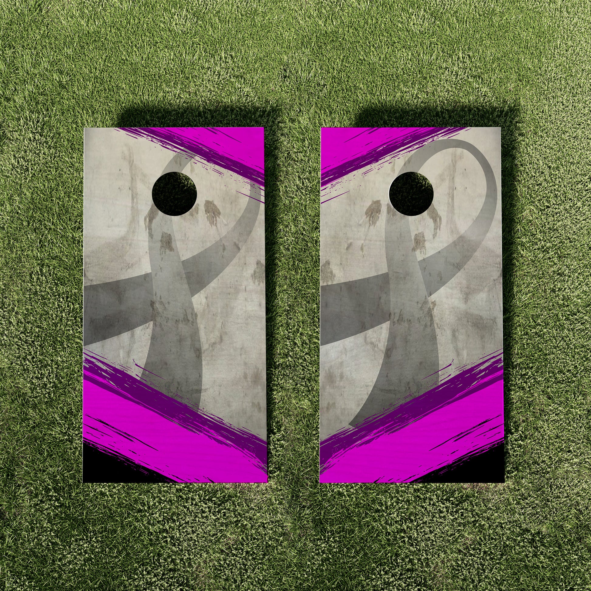 Cancer Awareness Cornhole Boards