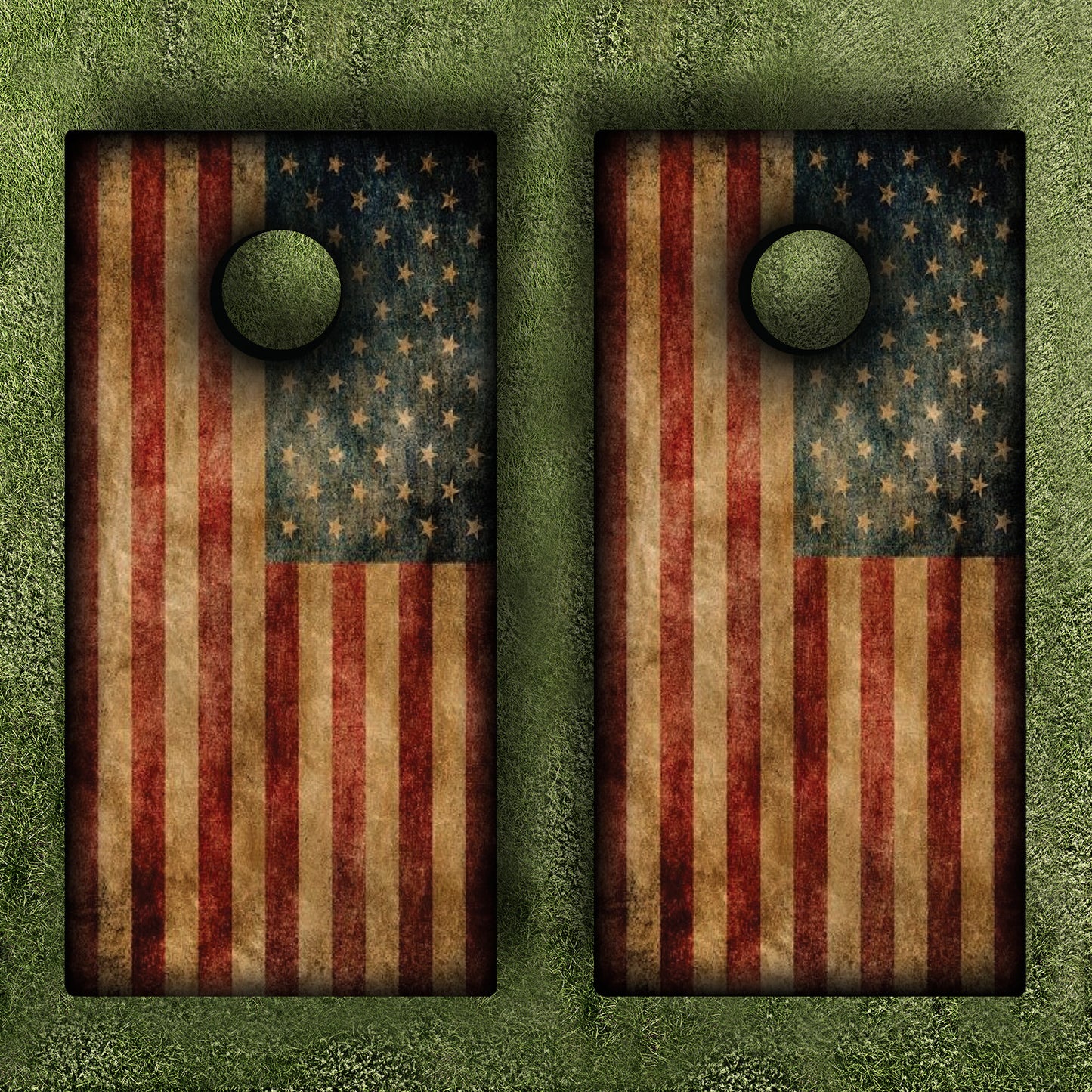 Patriotic Cornhole Boards